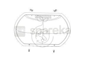 Couvercle argon hw01110a-10-03 541HW01110A1003