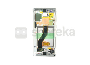 Ecran complet blanc galaxy note 10 (n970f) GH82-20818B