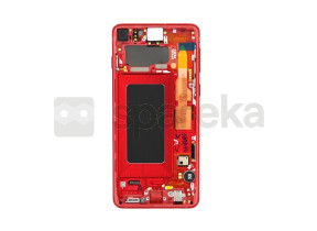 Ecran complet rouge galaxy s10 (g973f) GH82-18850H