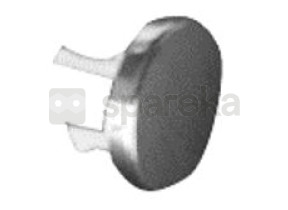 Enjoliveur de trop-plein pour lavabo chromé en plastique 388311176YP1TE