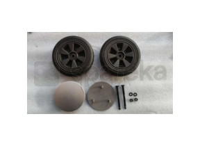 Ensemble de roues avec cache et vis pièces 37,38,39 hw01351a-05-07 541HW01351A0507