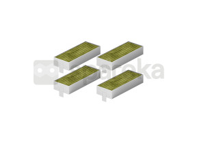 Filtre anti-odeurs clean air plus (pièce de rechange) 17007439