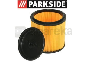 Filtre pliable bord noir pour aspirateurs parkside serie pnts 91092030