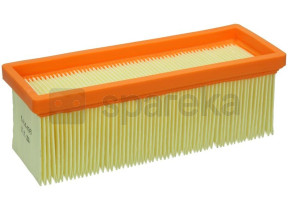 Filtre plissé plat