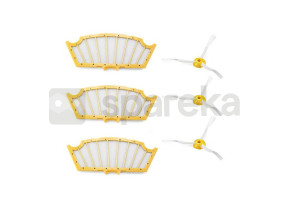 Filtres + brosses irobot 00802411
