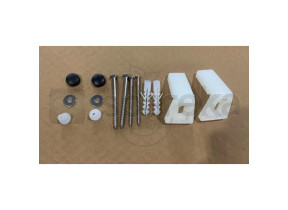 Fixation au sol wc avec cache noir ab 127s3mscrew 382AB127S3MSCREW