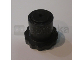 Foot,black,d=48x39mm 2923297101