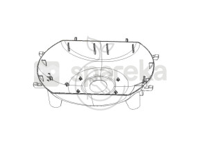 Foyer argon hw013222a2001a 541HW013222A2001A