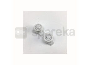 Führungsrolle schiene 2 rollen weißkonis 12176000010322