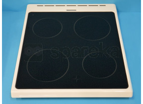 Glass-ceramic plateau avec cadre sk500 g4 629178