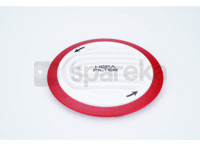 Grille filtre blanc rouge 48002822