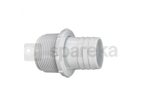 Hayward - Embout cannelé pour raccord tuyau flottant - 1-1/2 - Ø 38 mm - Blanc - 3396