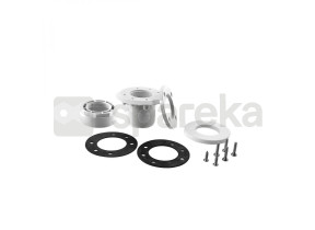 Hayward - Prise balai + écrou arrière pour piscine coque et liner - Blanc - 3333