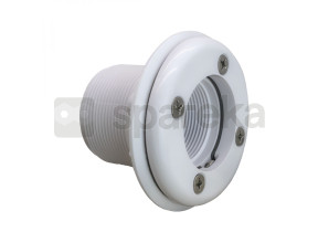 Hayward - Prise balai sans écrou pour piscine liner - Blanc - SP1411ELL