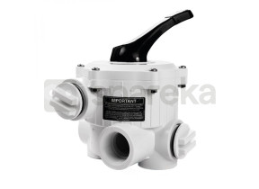 Hayward - Vanne Multivoies 1- 1/2 Vari-Flo pour filtres à sable - Blanc - SP0710XEALL