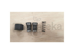 Kit 10. pinces de fraises + écrou 1300w défonceuse kit10.1300rt 495KIT101300RT