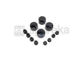 Kit 4 boutons noirs table de cuisson 00539105