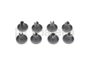 Kit de 8 roulettes origine panier inférieur 5028696500