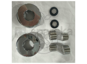 Kit de fixation chrome pj00016-ee 396PJ00016EE