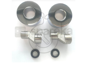 Kit de fixation chrome yg4003-17 cp 471YG400317CP