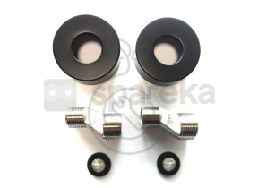 Kit de fixation noir yg4003-17cpblk 664YG400317CPBLK