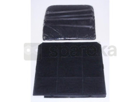 Kit filtre à charbon cassette + filtre mousse avec fixations AS0001676