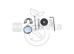 Kit fixation murale + cache supérieur chromé 1390352-001 3321390352001