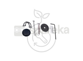 Kit fixation murale + cache supérieur noir 1390352-002 3321390352002