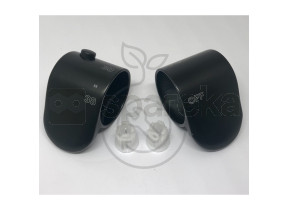 Kit poignée + cache esthétique icone thermo noir 059.is01t3.5m 477059IS01T35M