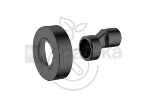 Kit rosette + rondelle + pied en s redondo noir b30107-y01 334B30107Y01