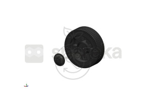 Kit roues plancha opp 2b sur chariot kit 112 359KIT112