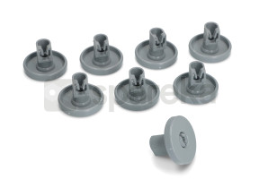 Kit roulettes pour panier inférieur de lave-vaisselle - 8 pièces 50286965004