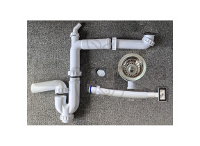 Kit siphon et bonde vasque huron kit a4 1254s-ac 6661254SAC
