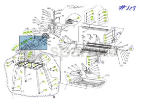 Kit1-n°18,19,21- ensemble de bride 184TC200IIIS1