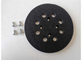 Kit1 - plateau abrasif 01-06 - ponceuse orbitale 20 v kit1.20vos2 pour perceuse combinée 406KIT120VOS2