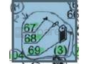 Kit2-n°3,67,68,69-ensemble peau de caoutchouc (vis à six pans, le beurre 184TC200IIIDS2