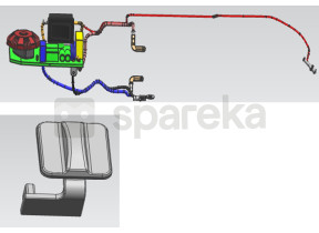 Kit2-sélecteur de vitesse + interrupteur 05-06 kit2-pc250mt 158KIT2PC250MT