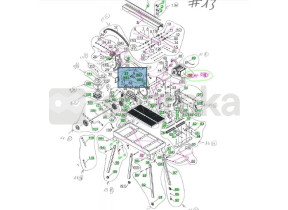 Kit22-n°31,44 (x2), 45 (x2), 59 (x2) - pistes continues fixer sanglier 184TC200IIIDS22