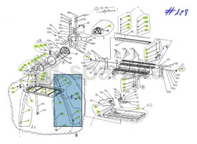 Kit8-n°1,2,3,6,7 - jambe assemblage 184TC200IIIS8