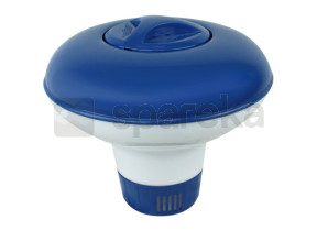 Linxor - diffuseur de chlore ou de brome flottant réglable ø 22 cm EGK445