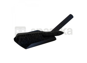 Linxor - kit pelle et balayette à cendre en fer 39 cm - noir EGK3428