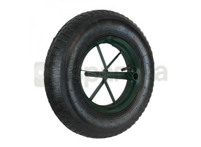 Linxor - roue gonflable pour brouette 36.5 x 8 cm - axe 20 mm EGK1059