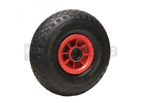 Linxor - roue gonflable pour chariot 26 x 8.5 cm - axe 25 mm EGK3294