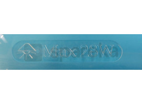 Lumière couvercle 28w 125709