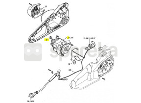 Moteur electrique 230v/50hz 1209-600-0208