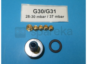 Nozzles ensemble g30/g31 4p + gp 254258