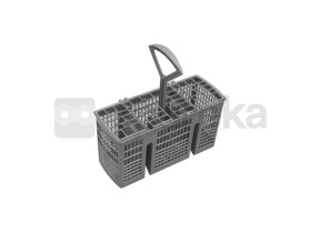 Panier à Couverts Pour Lave-vaisselle Bauknecht, Neff, Constructa… - 6 Compartiments Avec Couvercle - Dimensions 22,8x9x11,7 Cm