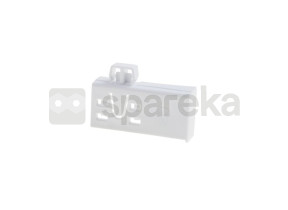 Pince droite fixation glissiere tiroir congelateur 00620045