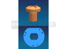 Plaque de base kit1-pc1300rt 158KIT1PC1300RT