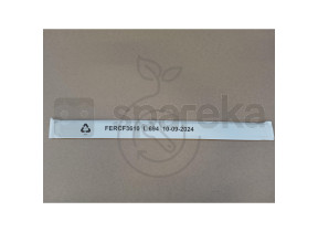 Poignée aluminium finition mate l = 694 mm m25cf159003 686M25CF159003